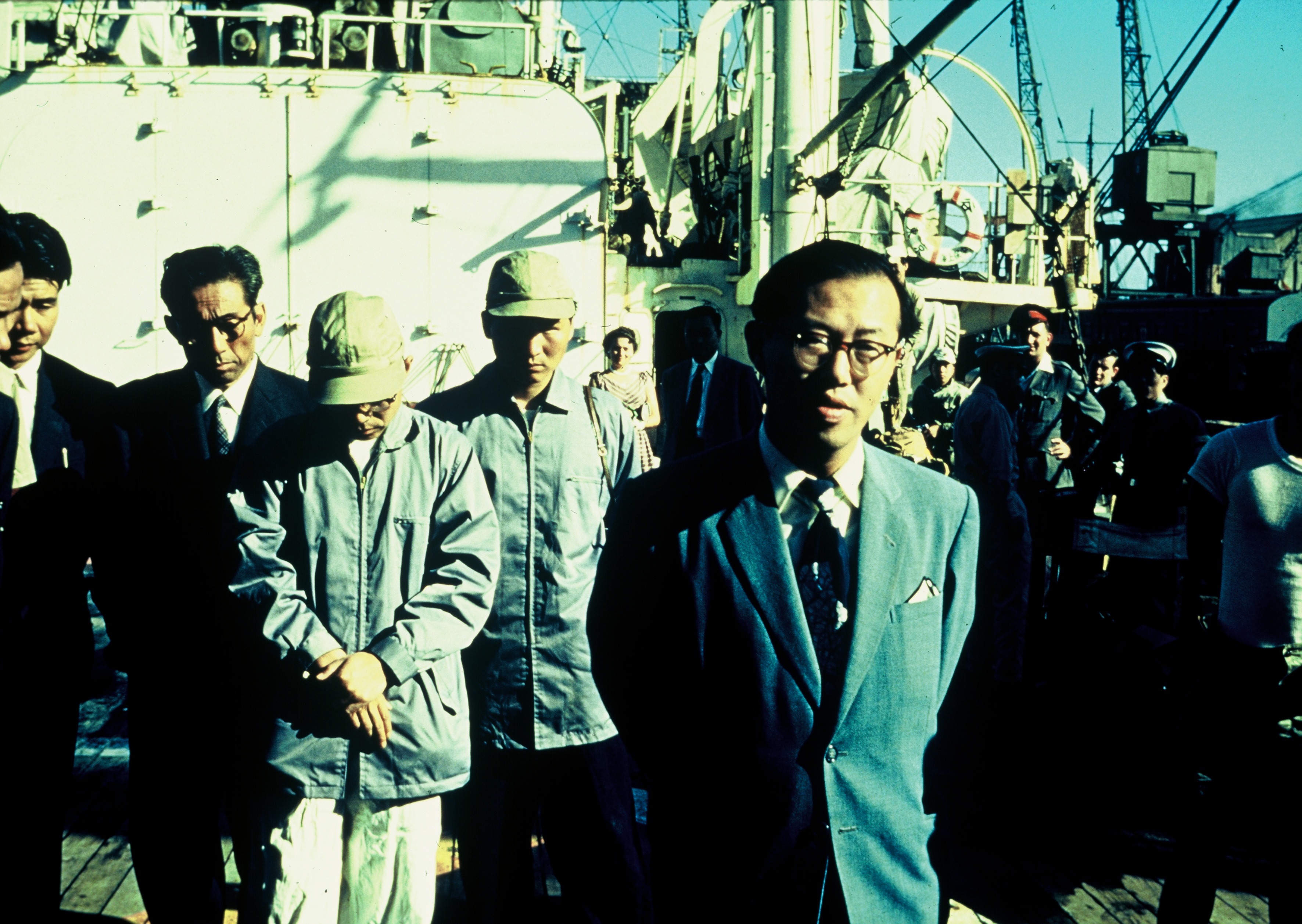 ケープタウンでの永田隊長の訓示（提供：国立極地研究所）.jpg